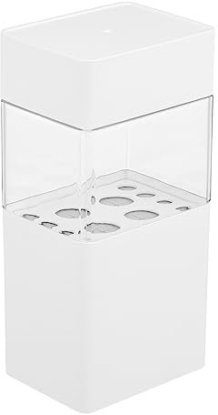 KAILIKETIY Makeup Organizer Lid Transparent Cosmetic Storage Box for Eyebrow Pencils and Brushes Sturdy Makeup Holder Dustproof and Convenient for Home Use for Vanity and Dressing Table