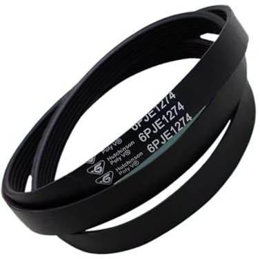 Ehvsgdj Repuestos For Correa De Lavadora De Tambor, Compatible con Midea, Repuesto De Correa De Velocidad del Motor, 6PJE1274 6EPJ1274