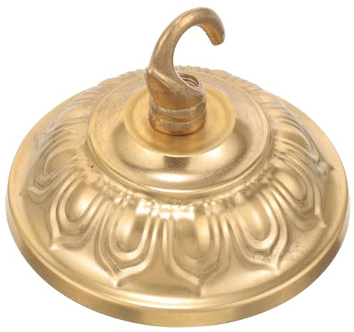 SAFIGLE Deckenleuchte Baldachin Mit Haken Kronleuchter-Baldachin Abdeckplatte Für Pendelleuchte Deckenleuchte Platte Für Pendelleuchte Wohnzimmer Hängend 3.15X3.15X2.36In