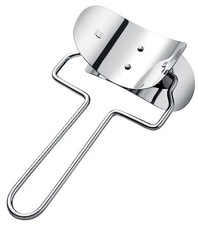 MEILVMEIJI Stainless Steel Rolling Cutter Dough Roller Dumpling Wrapper
