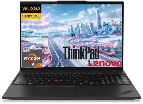 Lenovo ThinkPad P16s Gen 4 AMD 16 Inch Mobile Workstation Laptop | Processore AMD Ryzen AI 7 PRO 350 | 64 GB DDR5 RAM, SSD 2 TB | Display touch WUXGA da 16 pollici con tastiera retroilluminata |