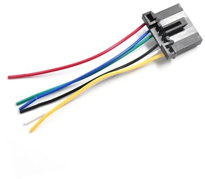 BTHMGBAE Portalámparas Luz Trasera Coche Para Ford Para Transit Mk6 MK7 2000-2014 6C1113N004AB 1681537 Lámpara De Luz Trasera Soporte De Bombilla Arnés Cableado(Wiring Connector)