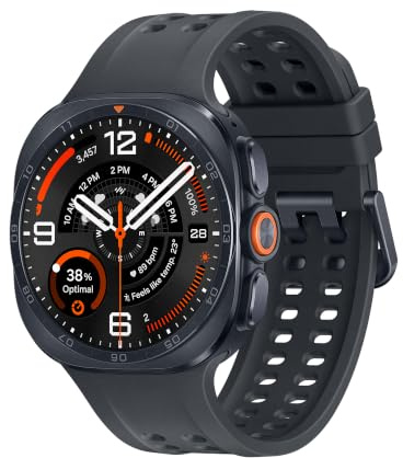 Samsung Galaxy Watch Ultra2, 47 mm, Titanium Gray, LTE [Versione Italiana] | 3 anni di garanzia, Design resistente, 800mAh, IP69K, luminosità 5000nit, trail run, diving,10 ATM, SOS, punteggio energetico