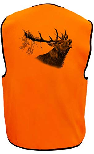 AtooDog Jagdweste Neon reflektierend XXXXX-Large Orange ohne Streifen