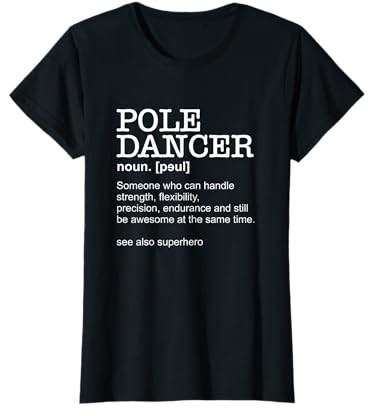 Definition Pole Dance Pole Dance Geschenk Dancer Pole Dance T-Shirt