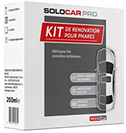 Kit de renovación de faros SOLOCAR Pro - 200ml