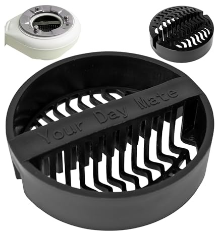 Haarsieb für Dusche, 2 Stück, in Schwarz, kompatibel mit Viega Tempoplex ab Baujahr 2006 bis heute, Ersatz Tauchrohr Haarfänger Dusche für Modell 6961.96, 582 951, Haarfilter Siebeinsatz Ablauf Siphon