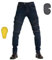 oFzimTo Pantalon Moto Hombre con Protecciones, Elástico Jeans Moto Uomo, Invernale/Estivo, Multicolor Opcional (Blue,3XL)