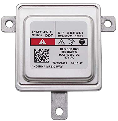 W003t22171 DLS D8S D6S Xenon Headlight Ballast Control Unit Part Number 8K0941597F