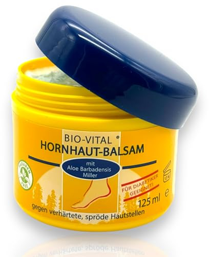 D'Aniello 125ml Hornhautentferner lösung Balsam mit Aloe Vera Gel - Fußpflege - Fußcreme - Fußmaske - Schrundensalbe Füße - Urea Creme