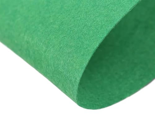 Filz-Gewebe Filzstoff, weicher Vlies-Filzstoff, Blatt, DIY, Nähen, Puppen, Basteln, Material, 1 mm dick, pro Meter/Rolle Filz Stoff (Color : 6, Size : 50CMx85CM)