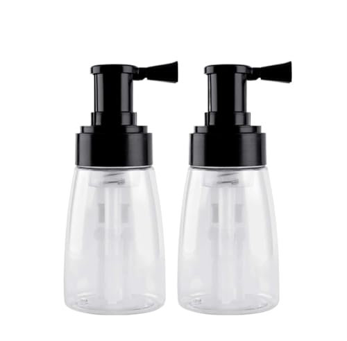 2 Pcs Transparent Powder Spray Bottle, 180 ml Glitter Duster Sprayer, Empty Multi Purpose Empty Plastic Spray Bottle