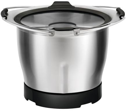 WMF Avantgarde Mini-Bowl 1,4l Rührschüssel klein, Zubehör für WMF Avantgarde Küchenmaschine, Kunststoff, Edelstahl Rührschüssel spülmaschinengeeignet