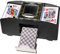 MiniGlypture Kartenmischer 2 Deck，Automatischer Kartenmischmaschine Elektrische, batteriebetrieben Spielkarten-Shuffler für Home Party Club Bridge-Pokerspiele (2 Deck)
