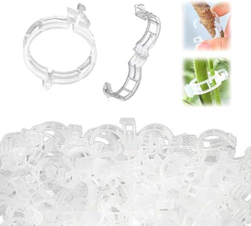 Pflanzenclips Set, Pflanzenklammern, Rankpflanzen Bindeset, Für Tomaten, Rosen, Gurken Stabile Klammern Für Kletterpflanzen Befestigung
