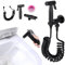 Jet Spray for Toilet, Bidet Sprayer Stainless Steel Douche Spray Handheld with Hose High Pressure Toilet Shower Spray for Pet Bath Personal Hygiene
