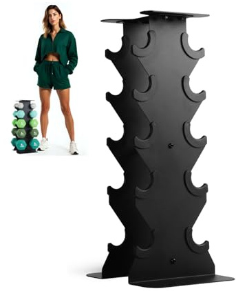 PhysKcal 5-Tier Small Dumbbell Rack