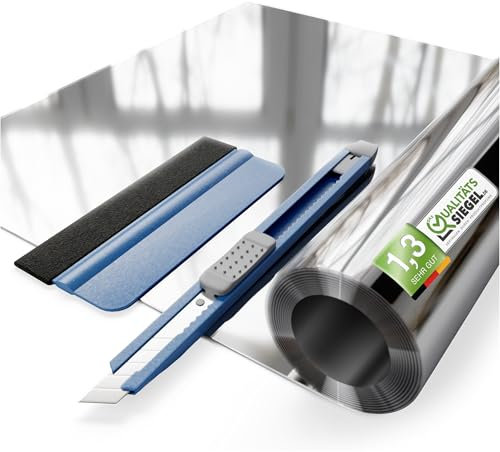 ThermaShield – UV Sonnenschutzfolien Set Individuell Gestaltbar für Fenster Innen & Außen – Blickdichte Fensterfolie als Sonnenschutz Folie – Selbstklebende Hitzeschutzfolie