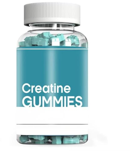 Creatine Gummies, För Män Och Kvinnor - Stöd Före Träning, För Muskeltillväxt, Styrka Och Energi
