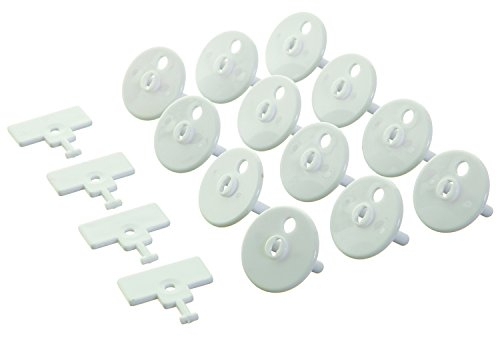 Dreambaby F899 Set Copriprese, 16 Pezzi, Bianco