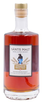 Säntis Malt Appenzeller Single Malt Edition Dreifaltigkeit Whisky (1 x 0.5 l)