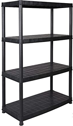 Kreher XL Schwerlastregal zum Schnäppchenpreis! 92,5 x 45,8 x 141 cm mit 4 Böden und 280 kg Gesamtbelastung! TÜV Rheinland