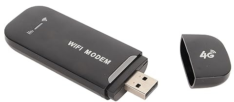 Punto de Acceso WiFi Móvil, Enrutador WiFi Portátil 4G LTE con Ranura para Tarjeta SIM, Dispositivo de Módem de Red WiFi USB de Viaje, Velocidad de Descarga de 150 Mbps, hasta 15