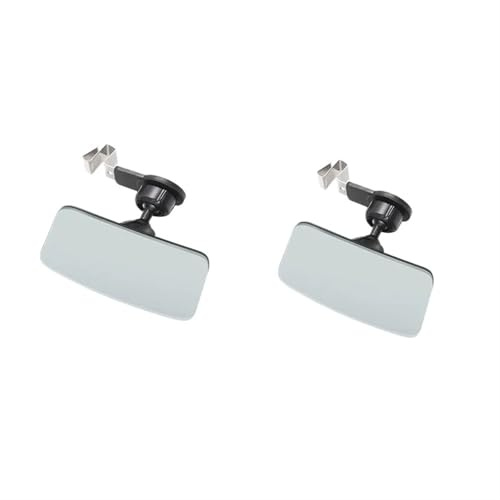 Außenspiegel Glas Toter-Winkel-Spiegel Fürs Auto, HD-Konvexspiegel, Quadratisch, 360 Grad, Verstellbarer Weitwinkel-Rückspiegel, Seitenspiegel, Park-Hilfsspiegel Umkehrlinse Rückfahrglas Spiegel(2pcs)