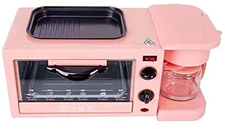 Breakfast Maker Station 3 in 1 - Electric Oven, Frying Pan & Sandwich Maker - Multifunctional Breakfast Machine for Easy Mornings