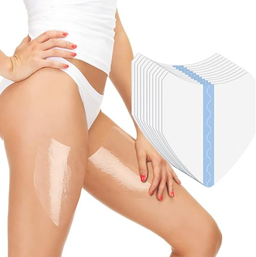 La patch di Instalift per gambe, nastro di sollevamento della coscia, toppa di sollevamento e bagliore per la pelle cadente, patch del corpo invisibile anti-teatro trasparente (50Pcs)