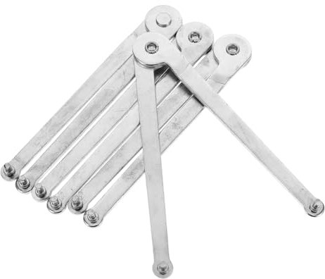DIYEAH 4pcs Heavy Duty Adjustable Angle Grinder Spanner for Angle Grinder Fitting Removal Tool Multifunction Spanner for -nut