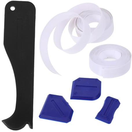 NUOBESTY 6 Pezzi Strumento Per Sigillatura Di Giunti Spalmatore Di Colla Strumento Per Sigillante Raschietto Per Sigillante Raschietto Per Stucco Kit Di Spatola Pulitore Per Stucco