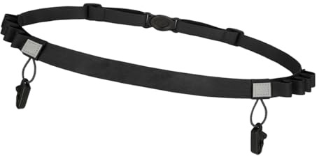 Laufgürtel Für Startnummern - Sport Startnummern Gürtel Verstellbare Taille - Sportgurt Für Laufen Radfahren Wandern & Wettkämpfe