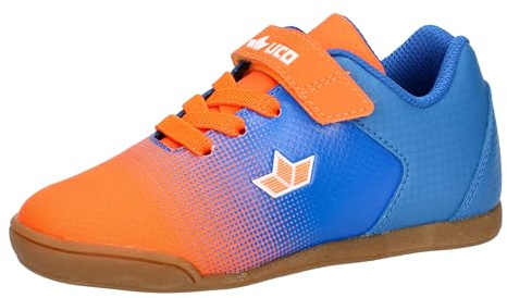 Lico Unisex Kinder Sambo Vs Hallenturnschuhe, Blau Orange, 37 EU