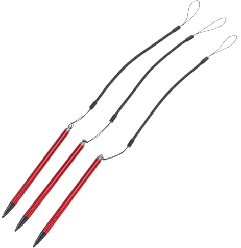 OFFIGAM 3 Pezzi Penna Touch Resistiva con Molla Flessibile Punta di Precisione per Tablet e Pda Stylus Senza Ricarica per Schermi Resistivi e Capacitive Supporto Palm Rejection