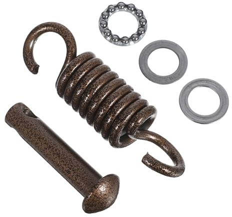 Gatuida Kit Molla Sospensione Amaca in Metallo Resistente con Ganci per Altalena da Portico Sicurezza e Stabilità per Poltrone Sospese da Giardino Esterno Installazione Facile e