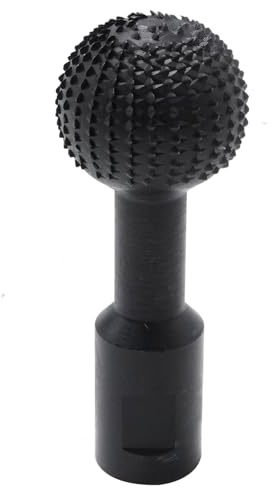 MospdyGear 40 mm Kugelmeißel Holzschneider für Bohrer, Kugelschneider Holzschnitzen, kompatibel mit 115/125 mm Winkelschleifer