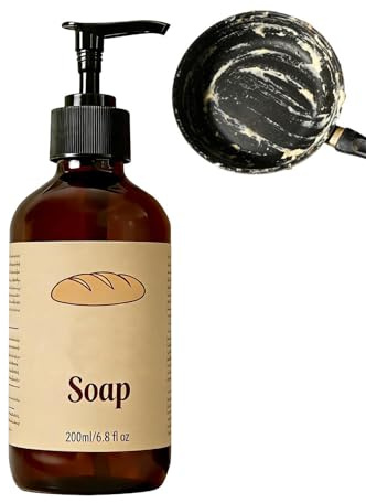 Jabón Disolvente de,200 ml Limpiador de Harina Adherida - Solución desengrasante para - para Vajilla, Bowls, Ollas, Utensilios, Reduce el Frotado Diario