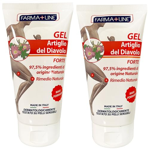 X2 Tubi da 150ml di Crema Gel Artiglio del Diavolo FORTE Extra Concentrato | Gel Artiglio del Diavolo Forte Pomata Azione Rapida e Intensa Sollievo Naturale per dolori Articolari e Muscolari e Massaggi