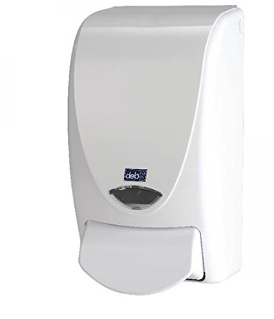 DEB WHB1LDS Stoko White Dispenser, 1 L