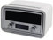 Soundmaster UR190WE DAB+ UKW Retro Radiowecker Uhrenradio mit Wecker, USB Ladebuchse, 2 Weckzeiten, Equalizer, dimmbar, Kopfhöreranschluss