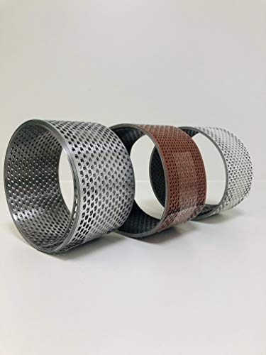 Lüftungsband Alu 5 m Lüftungsgitter Vogelschutz Vogelschutzgitter (100mm, rot/schwarz)