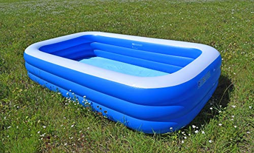 SportFit 600-28 XXL Familienpool Pool Riesenpool Kinder Aufstellpool - Planschbecken - Family Pool - 305x180x56 cm