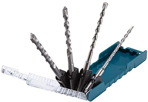 Makita D-74728 - Set di 4 punte per trapano SDS-Plus TCT