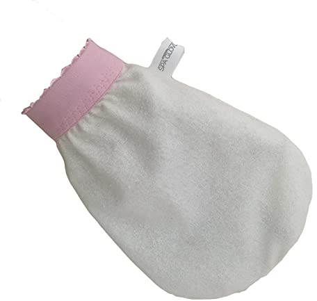 Garshan Seidenhandschuhe als leichte, luxuriöse Alternative zur Trockenbürste - für Ayurveda Massage Reinen Haut & Bekämpfung von Cellulite