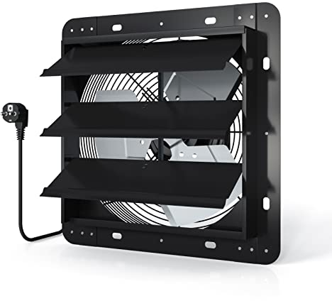 Aygrochy 350mm Ventilador extractor aire de escape, para calefacción, refrigeración, tiendas de crecimiento, hidroponía, uso doméstico, ventilación y extractor de aire. Ordenador de escritorio