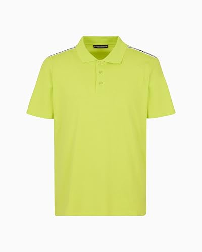 EMPORIO ARMANI Polotröja för män, Lime punch, S