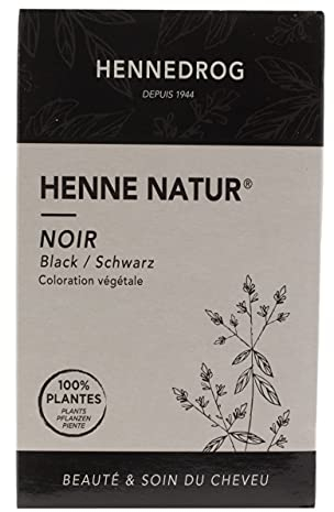 Generisch Hennedrog - Henna Natur schwarz - 1 x 90 g