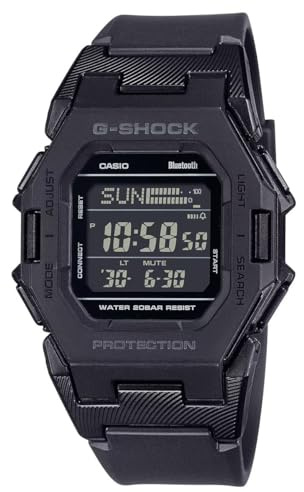 Casio G-Shock GDB500-1 | Digital Watch | Bluetooth® Connected | Step Counter | 200M Water Resistant | Shock Resistant