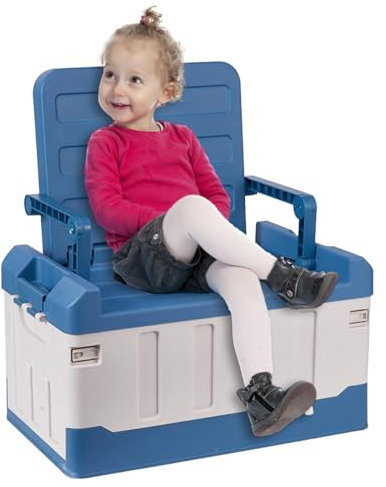 Angelgerätebox – 3-in-1 faltbare Sitz-Aufbewahrungsbox, Kofferraum-Angel-Organizer | doppellagige Angelbox mit mehreren Fächern, multifunktionale Angelsitzbox mit versteckter Rückenlehne für Auto